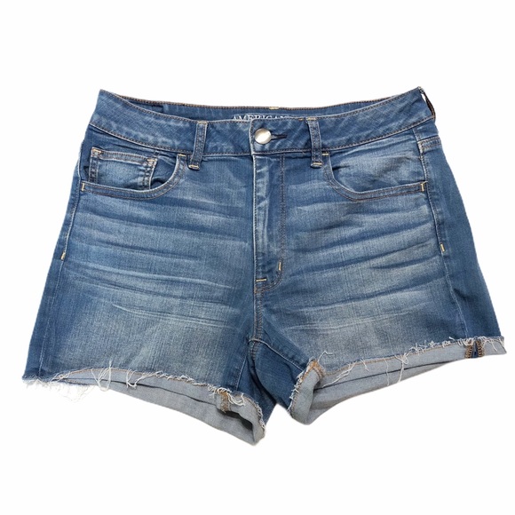 American Eagle Outfitters Pants - American Eagle Hi-Rise Shortie Shorts 0387